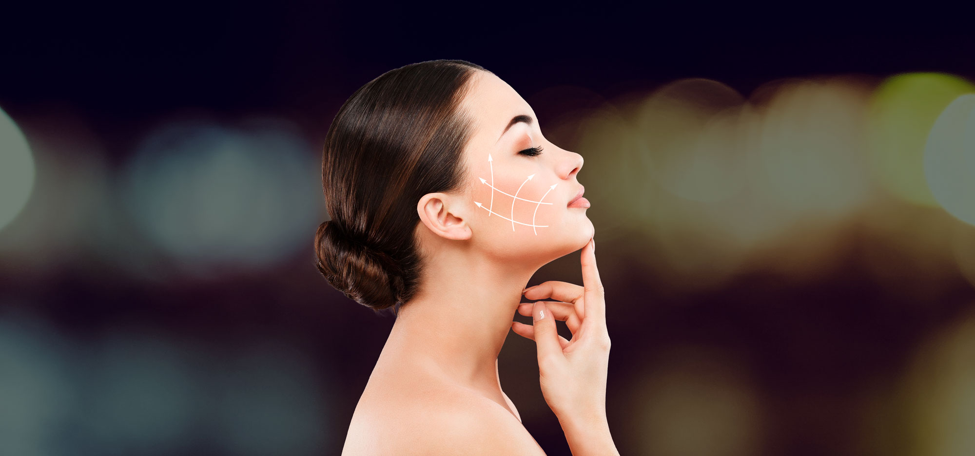 Professional topical facial aesthetic application